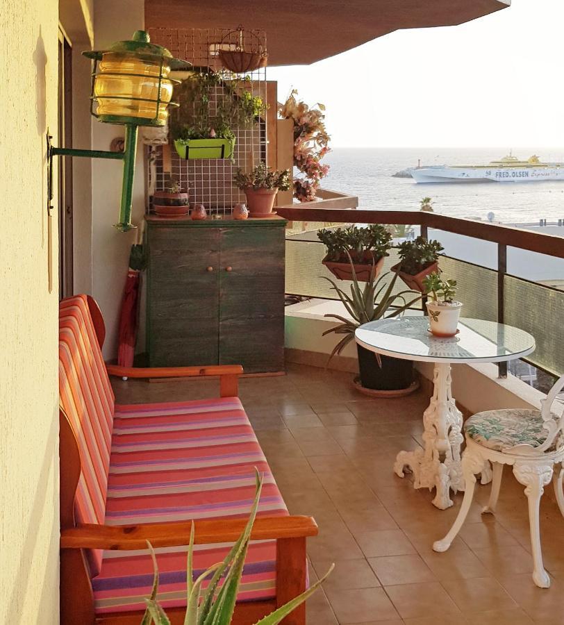 Jardin Canario Primera Linea De Playa Лос-Крістіанос Екстер'єр фото