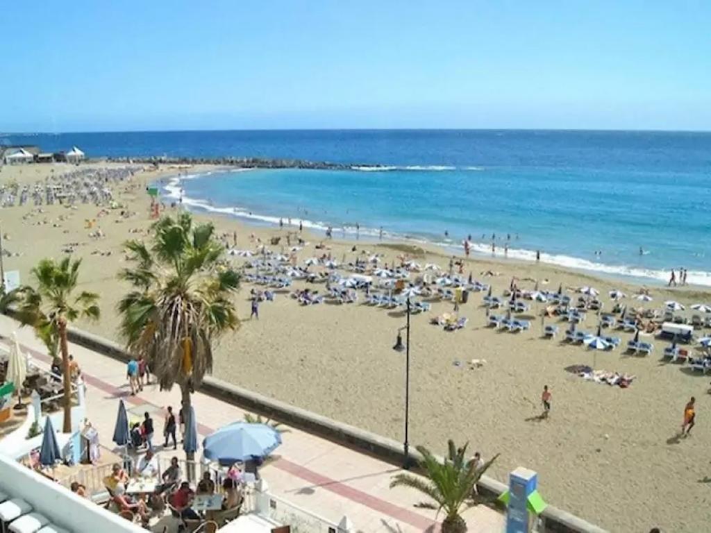 Jardin Canario Primera Linea De Playa Лос-Крістіанос Екстер'єр фото